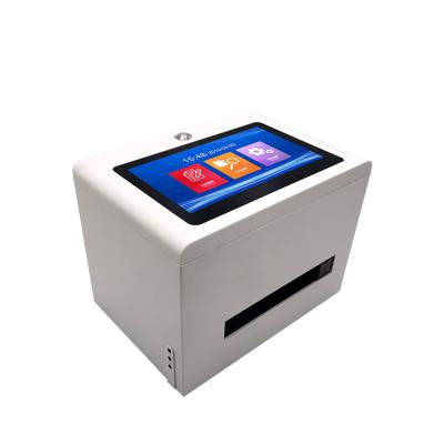 China food & LED Display Automatic Desktop Beverage Factory 7 Inch Code Printer Static Inkjet Coding Machine For 5 Colors Optional for sale