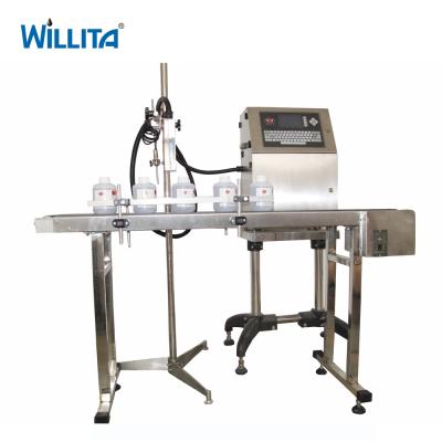 China Hotels Willita WOULD-180 plastic bag batch number due date inkjet printer for 1-22mm character body for sale