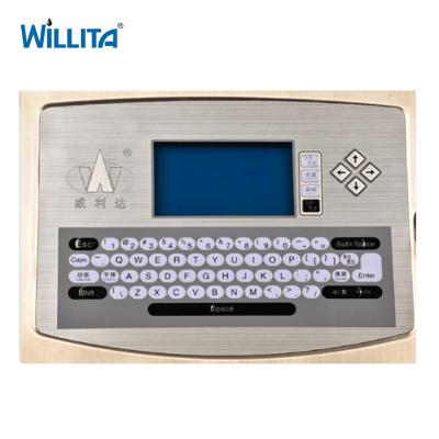 China Hotels Willita Easy Operation Cij Industrial Inkjet Coding Printer On Plastic, Paper, Glass, Wood Material for sale