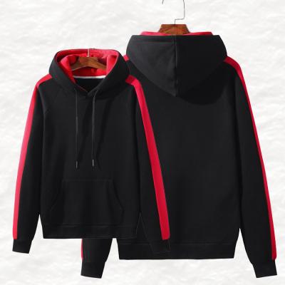 China Custom Anti-Wrinkle Screen Printing Hoodie Color Block Heavy Logo Hoodie for sale