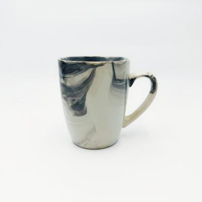 China Sustainable Cheap Price Marbled Coffee Mug Porcelain Cups Mug Ceramic Coffee Cup Nordic Gift Irish Coffee Mug for sale