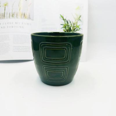 China Nordic Manufacturer Succulent Decorated Flower Pots Ceramic Flower Pots Nice Flower Pot for sale