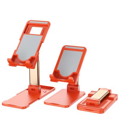 China Adjustable Aluminum Alloy Mobile Phone Stand, Foldable Mobile Phone and Tablet Stand, Dual Folding Phone Holder Stand for sale