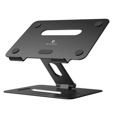 China Ergonomic Adjustable (Height) Aluminum Stand for Adjustable Foldable Laptop Desk Laptop Stand for sale