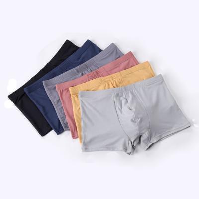 China New Color Mens Breathable Pure Silky Milk Silk Fabric Underwear Breathable Underwear Suppliers for sale