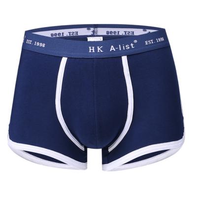 China Men's Breathable Pure Breathable Student Mid-Rise Shorts Student Cotton Boxer Pants Men's Underwear for sale