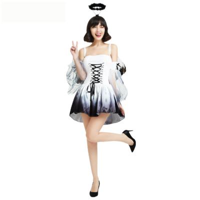 China Witch Ordinary Cosplay Character Halloween Party Festival Carnival Costume Stage Uniform Temptation for sale