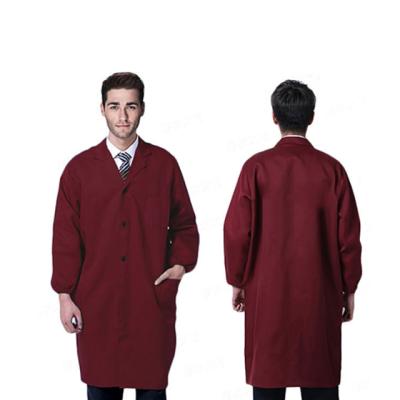 China Multi-Scene Cotton Customized Workwear Suitable Blue Coat Long Sleeve Other Uniforms for sale