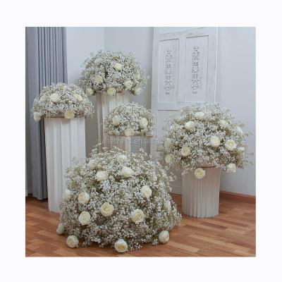 China Wedding event table decoration wedding centerpiece table centerpiece flower ball wedding supplies artificial floral ball for sale