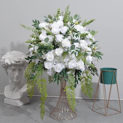 China Wedding event table decoration Ruihe Hot Selling Artificial Flowers Bouquet Wedding Flower Bouquet Artificial Bridal Flower for Wedding for sale