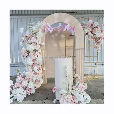 China Wedding event table decoration Wedding Props Artificial Flower Stands Flower Runners for Arch Backdrop Decoration for sale