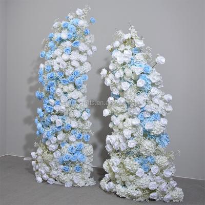 China Wedding event table decoration Artificial Flower Wedding Arches Wholesale Party Decoration Floral Supplies Floral Arrangement Arch for sale