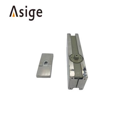 China Modern Hidden Door Closer No Digging Stainless Steel Aluminum Floor Spring Hinge Manufacture for sale