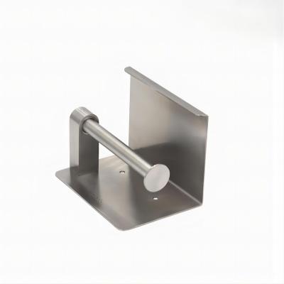 China Modern Toilet Paper Roll Holder With Shelf Modern Stainless Steel Wall Mount Toilet Paper Holder for sale