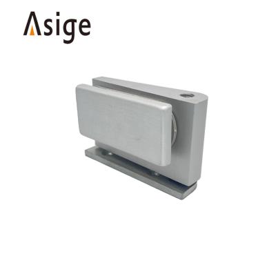 China Modern Aluminum Shower Door Hinge Square Shower Hinge Bathroom Accessories Glass Shower Hinge for sale