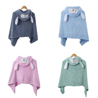 China Wholesale 100% Polyester Knitted Soft Baby Clothes Baby Bathrobe for sale