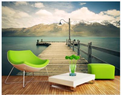 China Modern Hot Sale 3D Printing PVC Wall Paneling For Wall Decoration for sale