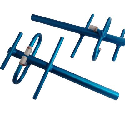 China Aluminum China Made Customized Aluminum Profile OEM Manufacturing Service Aluminum Extrusion Rod Color Anodizing Oxidation Antenna Parts for sale