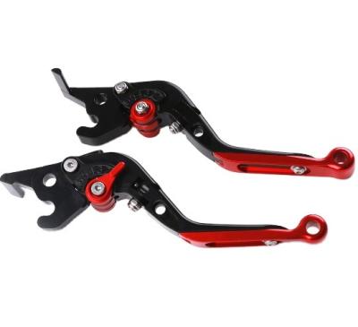 China Aluminum Alloy Motorcycle Hand Brake Lever CNC Brake Lever Street Bike Modified Motorcycle Brake Clutch Handle for sale