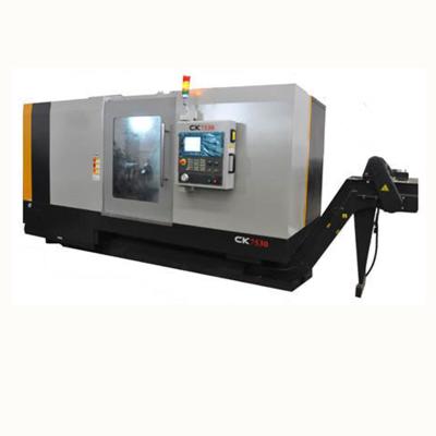 China Building material stores tilt bed cnc lathe machine CK7530/1500 type cnc china automatic lathe for sale