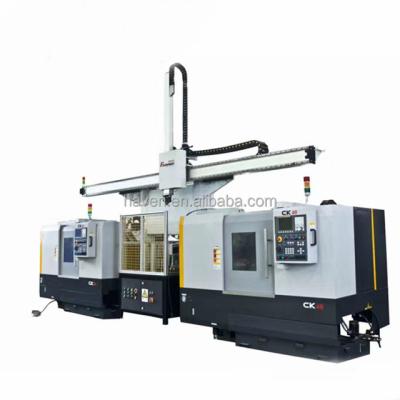 China Building Material Shops Tilt Bed CNC Lathe CK7530/800 SERIES Turns Mini Metal Machinery for sale