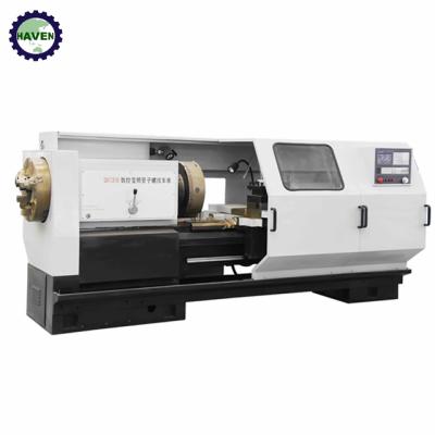 China Construction Material Shops Lathe QK1327 High Quality Automatic CNC Pipe Threading Machine Oil Pipe Lathe for sale