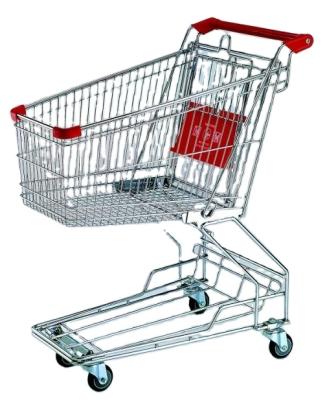 China Corrosion protection rack for store supermarket trolley for sale metal shopping trolley for shop home shelf stacking racks for sale