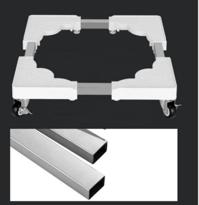 China SHOW 200kg Capacity 4 Wheel Refrigerator Base Rack Washing Machine Rack Can Movable Or Without Wheel for sale