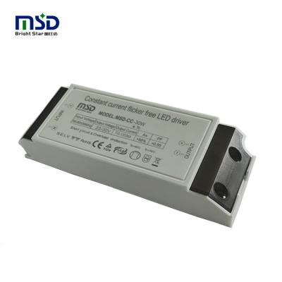 China LED Lighting Driver 30W 20-30V 700-1000mA 30W AC DC Constant Current Led Driver Power Supply Indoor Ceiling Light for sale