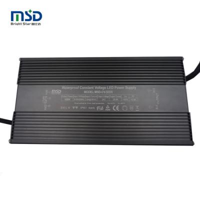 China High Reliability Constant Voltage 500W 24V 36V 48V Led Driver Power Supply Waterproof Changeover Power Supply for sale