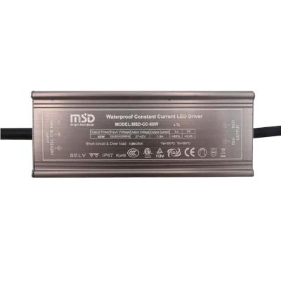 China 5 Years Warranty CE ROHS TUV SAA Waterproof Constant Aluminum Approved 56W LED Driver Power Supply 1400mA for sale