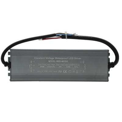 China No Flicker / Noise High Quality Waterproof Led Power Supply 200w 24v for sale