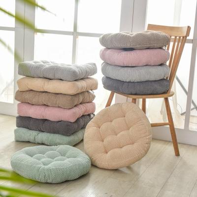 China Viable High Quality Thick Floor Mats Soft Square Pouf For Rectified Tufted Cushions for sale