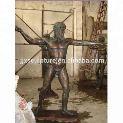 China Famous Europe western style man statue casting bronze sculpture for sale for sale