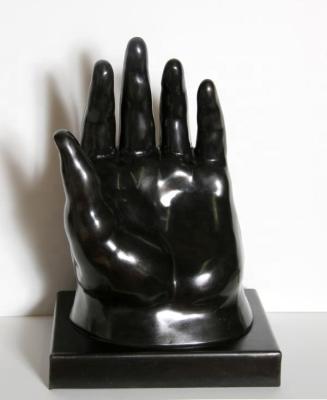 China Famous bronze hand sculpture of Fernando Botero of Europe Grand Plaza Decorations for sale