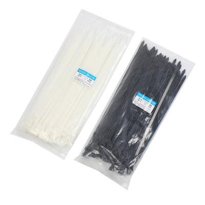 China Nylon 66 Nylon Cable Ties Zip Ties Plastic7.6 * 300 Wide 7.6 for sale