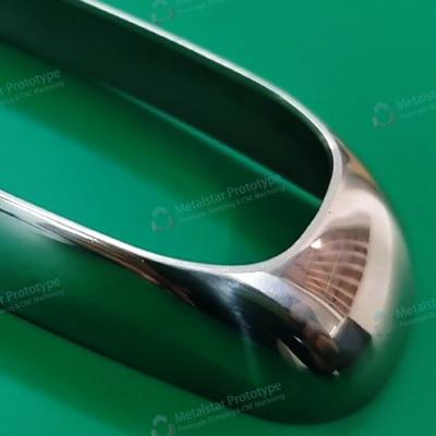 China Glossly polished SS304 CNC machining prototypes used for electric appliances for sale