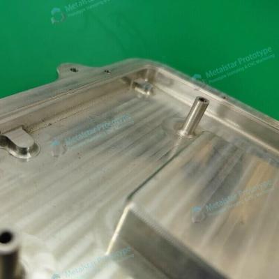 China Rapid prototyping CNC-frees van aluminiumonderdelen voor apparatuur Te koop