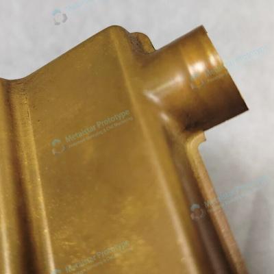 China Rapid prototype deep drawn brass stampings used for water heater for sale