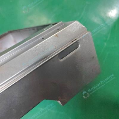 China 0.8mm CRS prototype sheet metal parts fabrication used for grills for sale