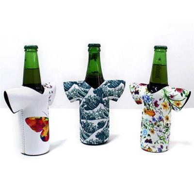 China Insulated Custom Design Insulated Slim Neoprene Box Beer Wine Bottle Stubby Holder Sleeve Coolers for sale