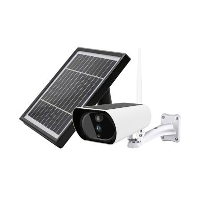 China NIGHT VISION Security Camera 1080P WiFi Camera Solar Panel Rechargeable Battery Bullet Outdoor PIR Motion Alarm Tuya Wireless APP for sale