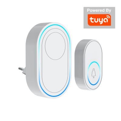 China TuYa Chipest Battery Smart Remote Control Tuya Smart Home Door Bell Home Security Life Wireless Doorbell HG-811 à venda