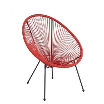 China Durable Stable Outdoor Rattan Acapulco Chair String Egg Chair for sale