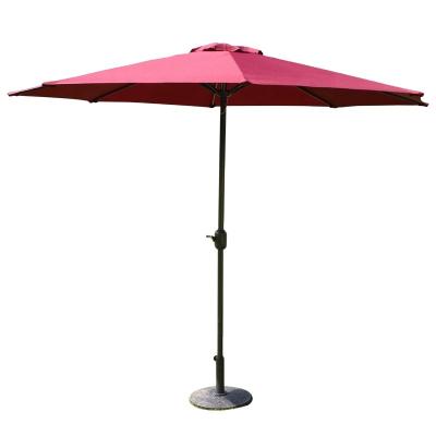 China Modern Outdoor Waterproof Umbrella Garden Beach Restaurant Patio Sun Canvas Umbrella for sale