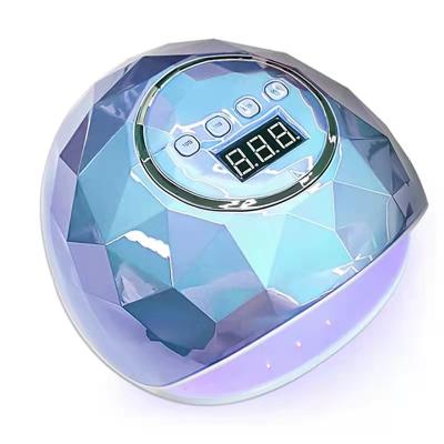 China Wrinkle Removal Diamond Design LED Nail Light Therapy Machine Nail Gel UV Drying for sale