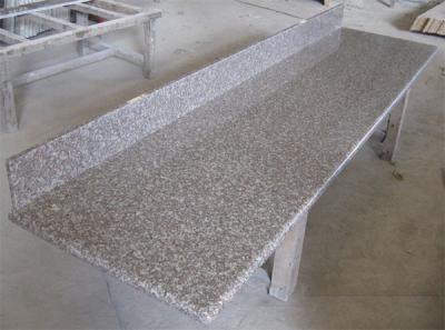 China High Resistance G664 Bainbrook Brown Granite Bathroom Vanity Tops with Sink for sale