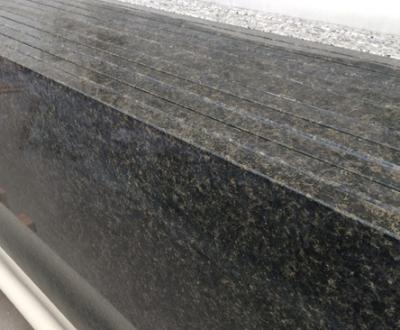 China Green verde ubatuba Granite brazil uba tuba granite overlay countertops for Kitchen for sale