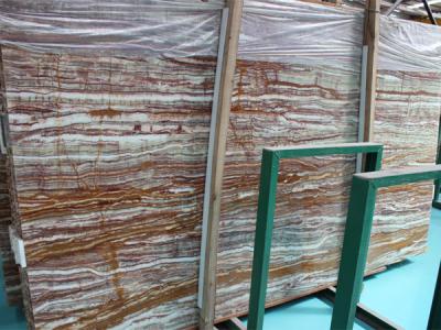 China Custom Bamboo Onyx Stone Slabs for flooring , paving , Stair Treads for sale