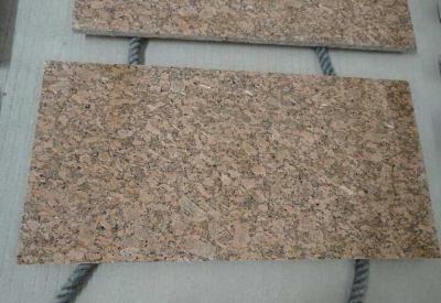 China OEM Giallo Fiorito Yellow Natural Granite Tiles for bathroom , kitchen for sale